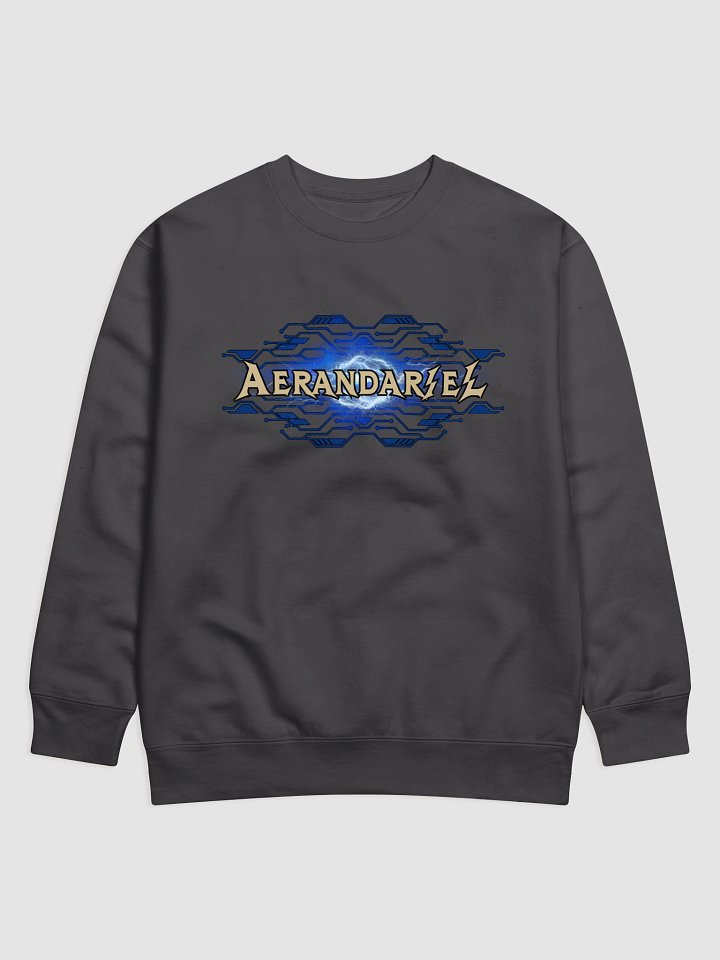 Aerandariel Electric Blue Logo Sweatshirt product image (5)