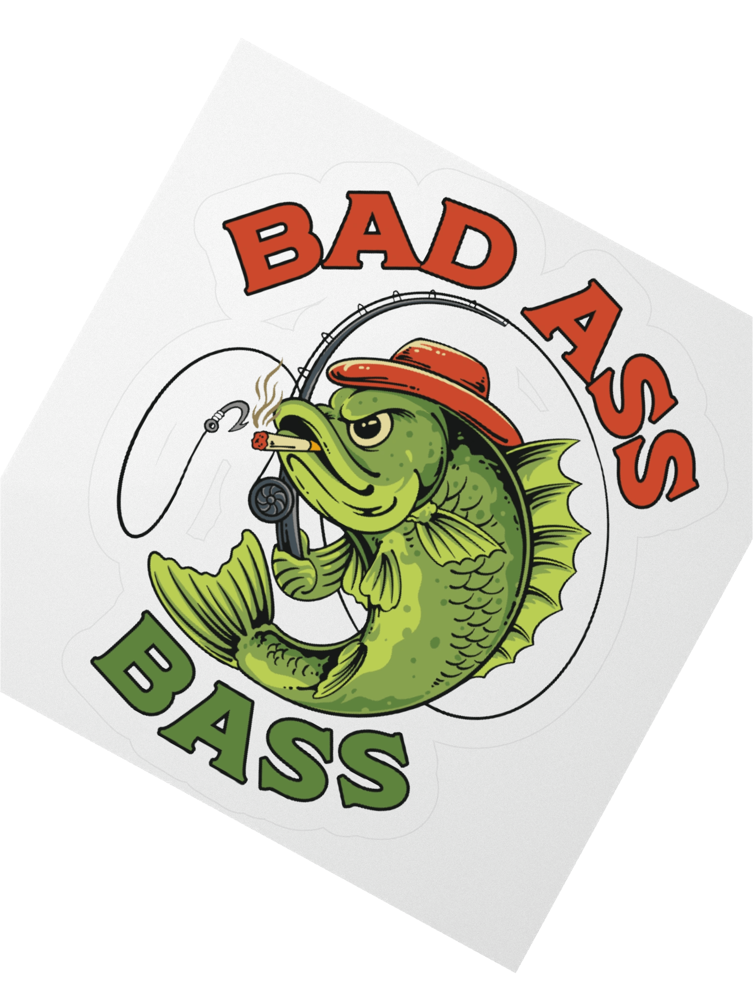 Bad Ass Bass Sticker product image (2)