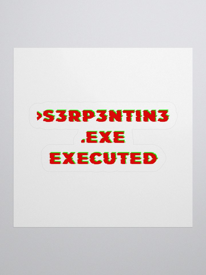 Executed Sticker product image (2)