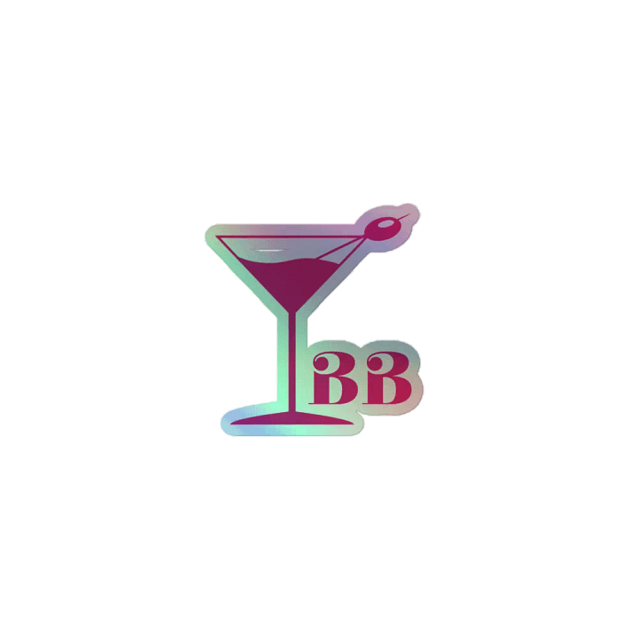 Boozy Bitchez OG Logo - Pink - Sticker product image (1)