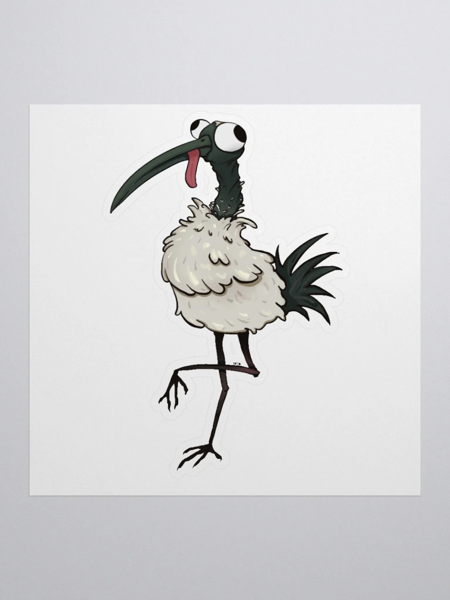 Bin Chicken Sticker product image (1)