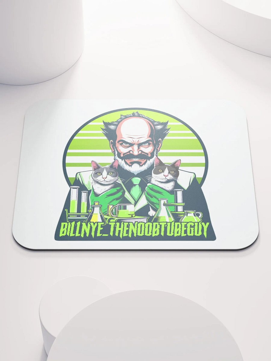 Bill Nye Cat Logo Mouse Pad product image (1)