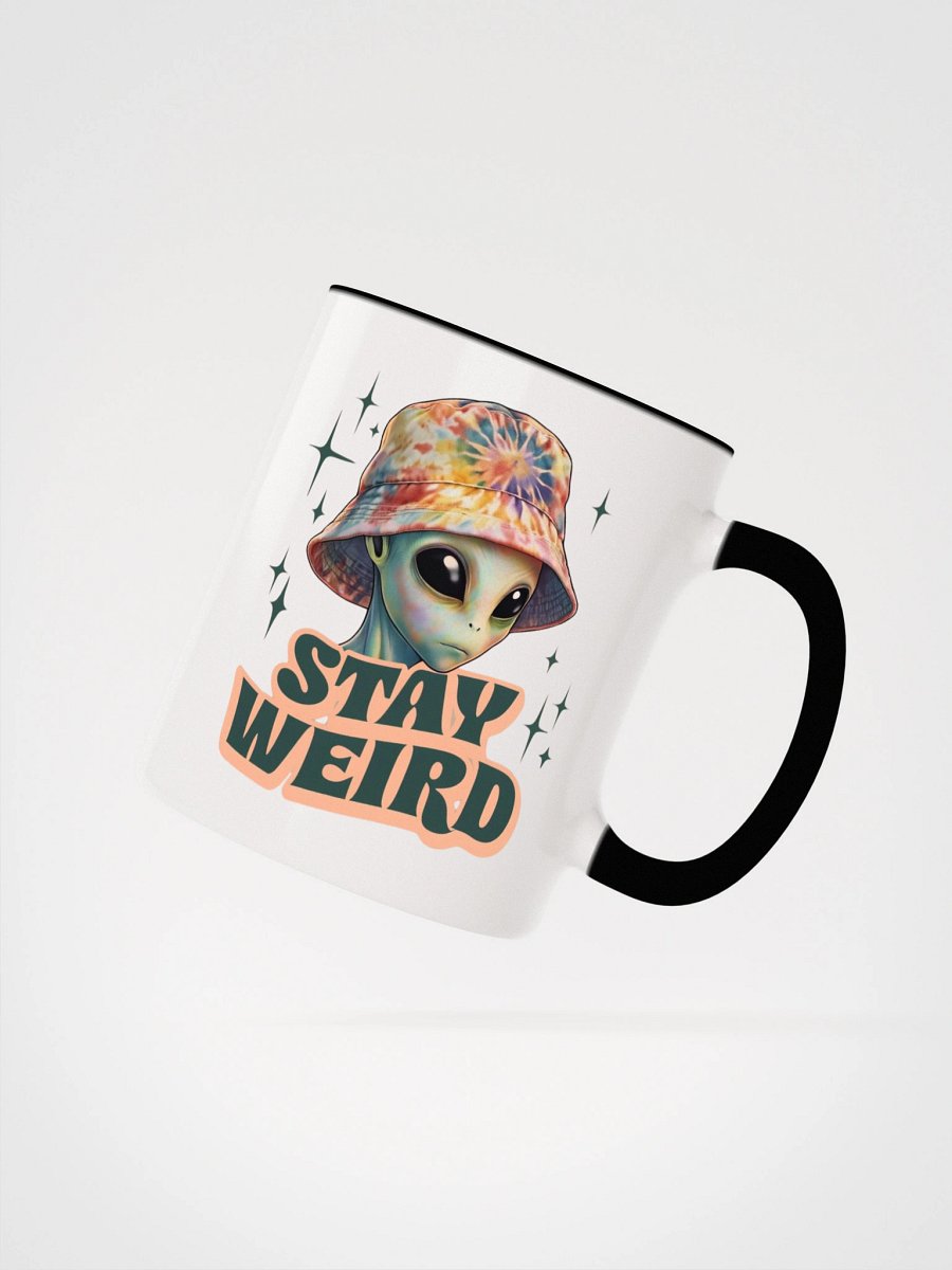 Stay Weird Alien Tie-Dye Mug product image (9)