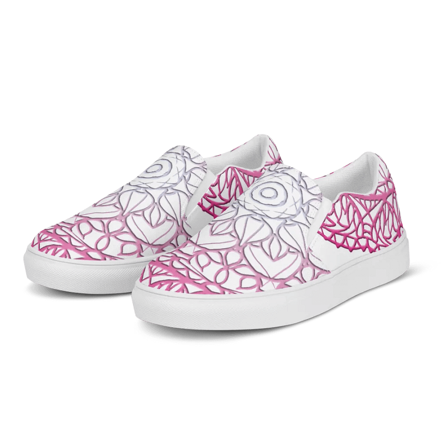 Pink Mandala Dream Women's Slip-On Shoes product image (5)