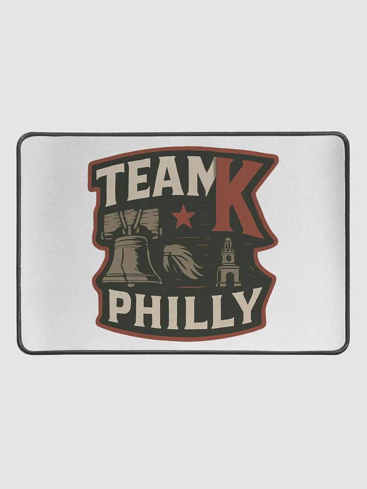 Team K Philly Desk Mat 12" x 18" product image (1)