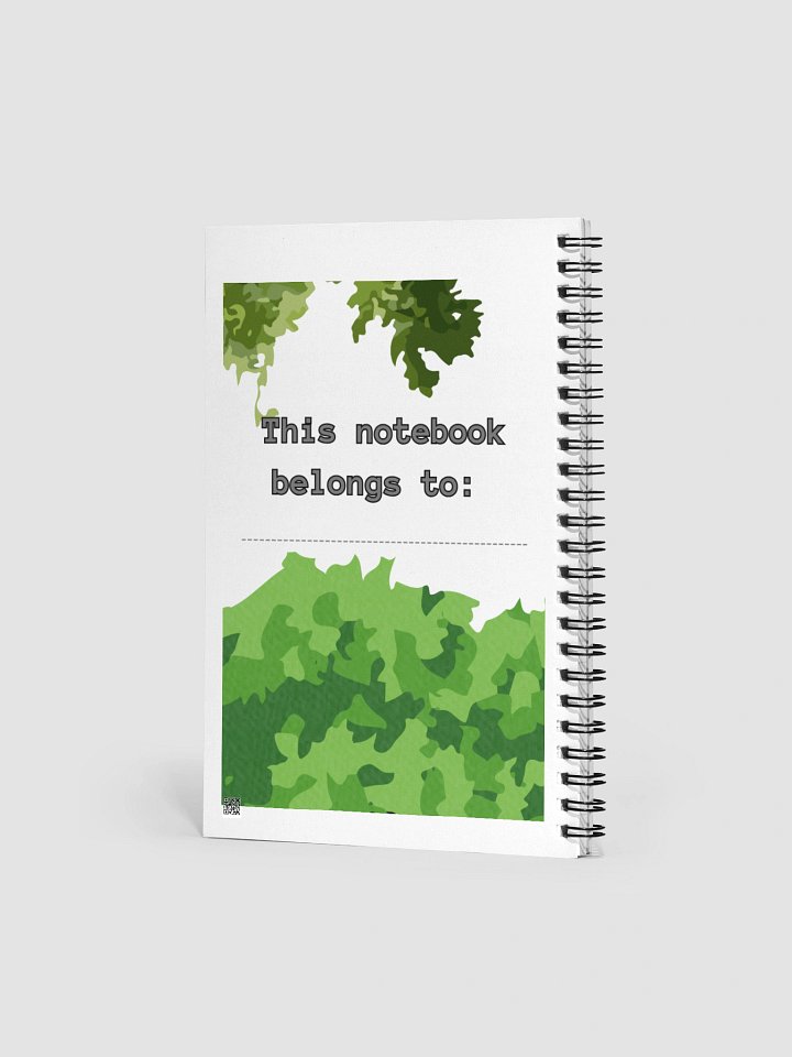 Jurassic Journal Spiral Notebook product image (2)