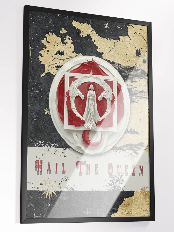 Hail The Queen Framed Poster product image (2)