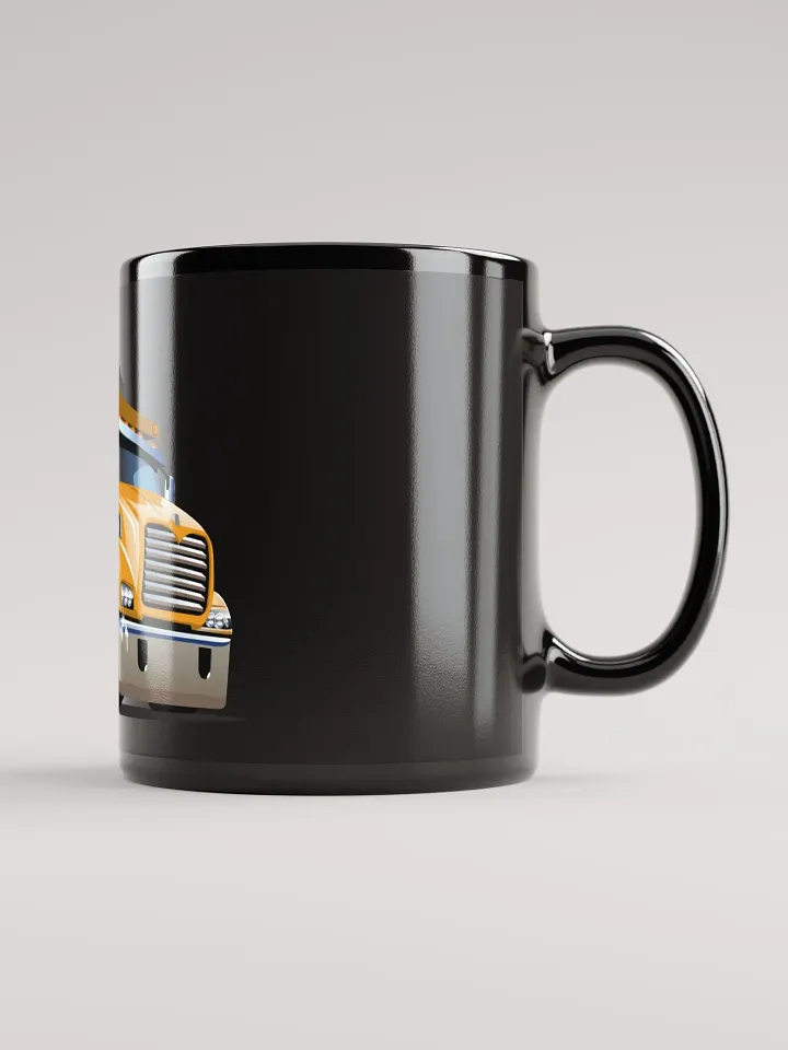 Black Glossy Trucking Mug product image (2)
