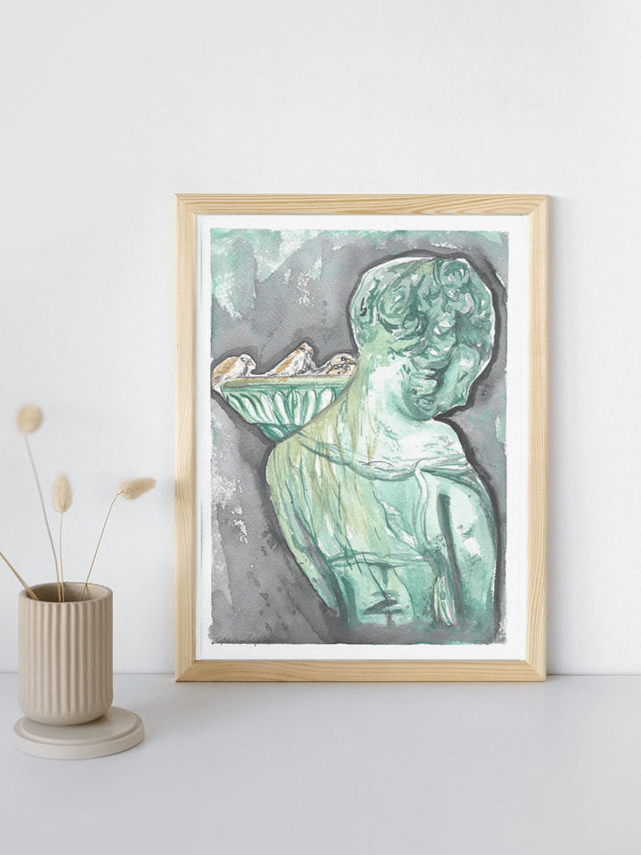 Bird Bath Giclée Art Print product image (2)