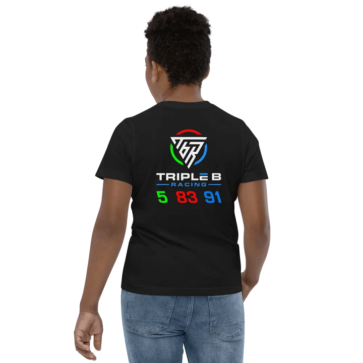 Youth Triple B numbers tee (Black) product image (2)