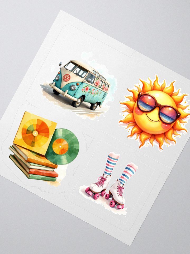 Vintage Vibes Sticker Pack product image (4)