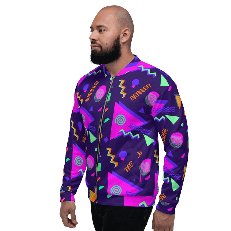 Arcade Dreams Bomber Jacket