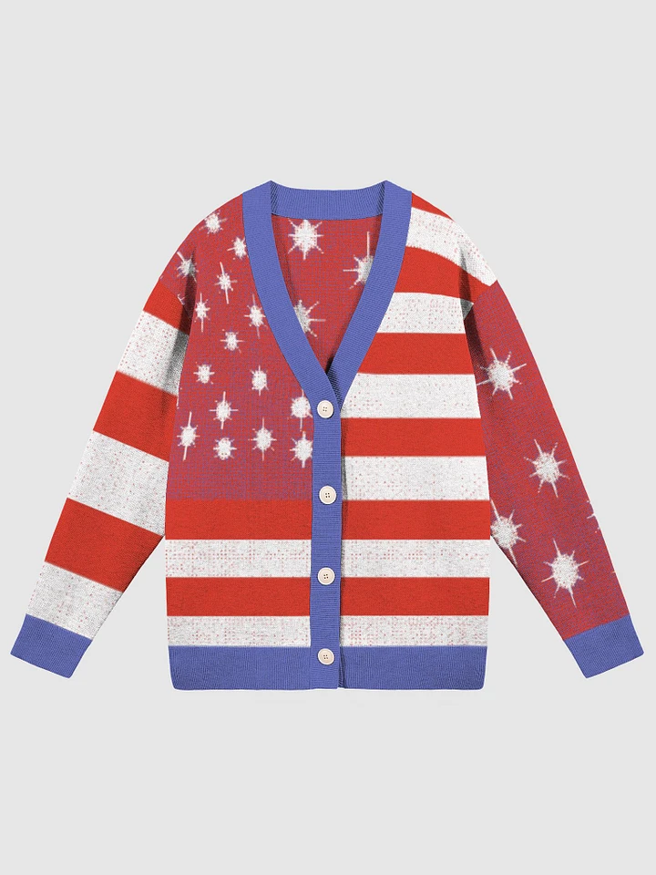 USA Flag Art Cardigan product image (3)