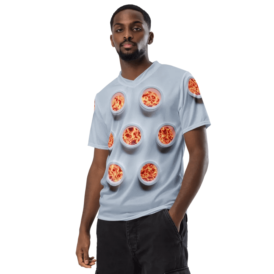 Energy of 3D Magma (unisex T-shirt) product image (3)