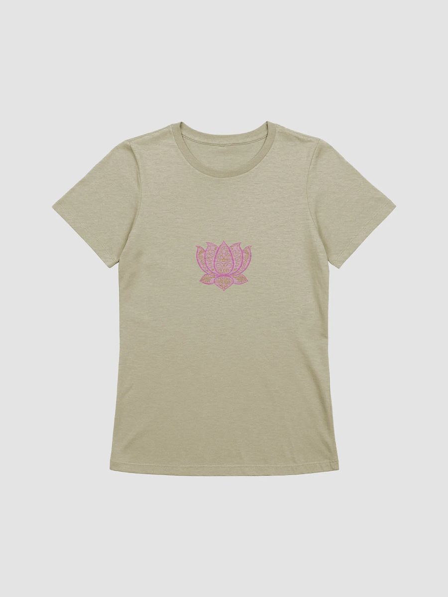 Golden Lotus Blossom Women's Relaxed T-Shirt product image (3)