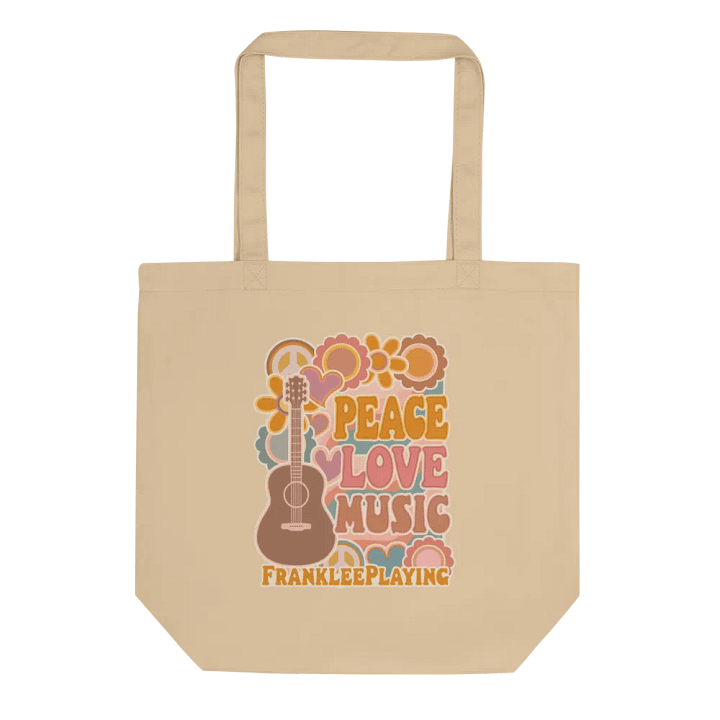FrankLee's Peace, Love, Music Eco Tote product image (4)