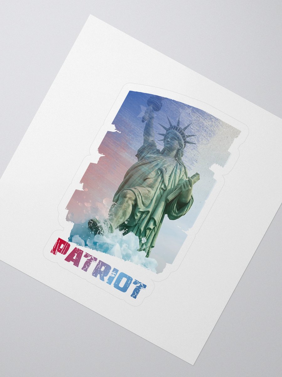 Patriot's Liberty Walk Kiss Cut Stickers product image (2)