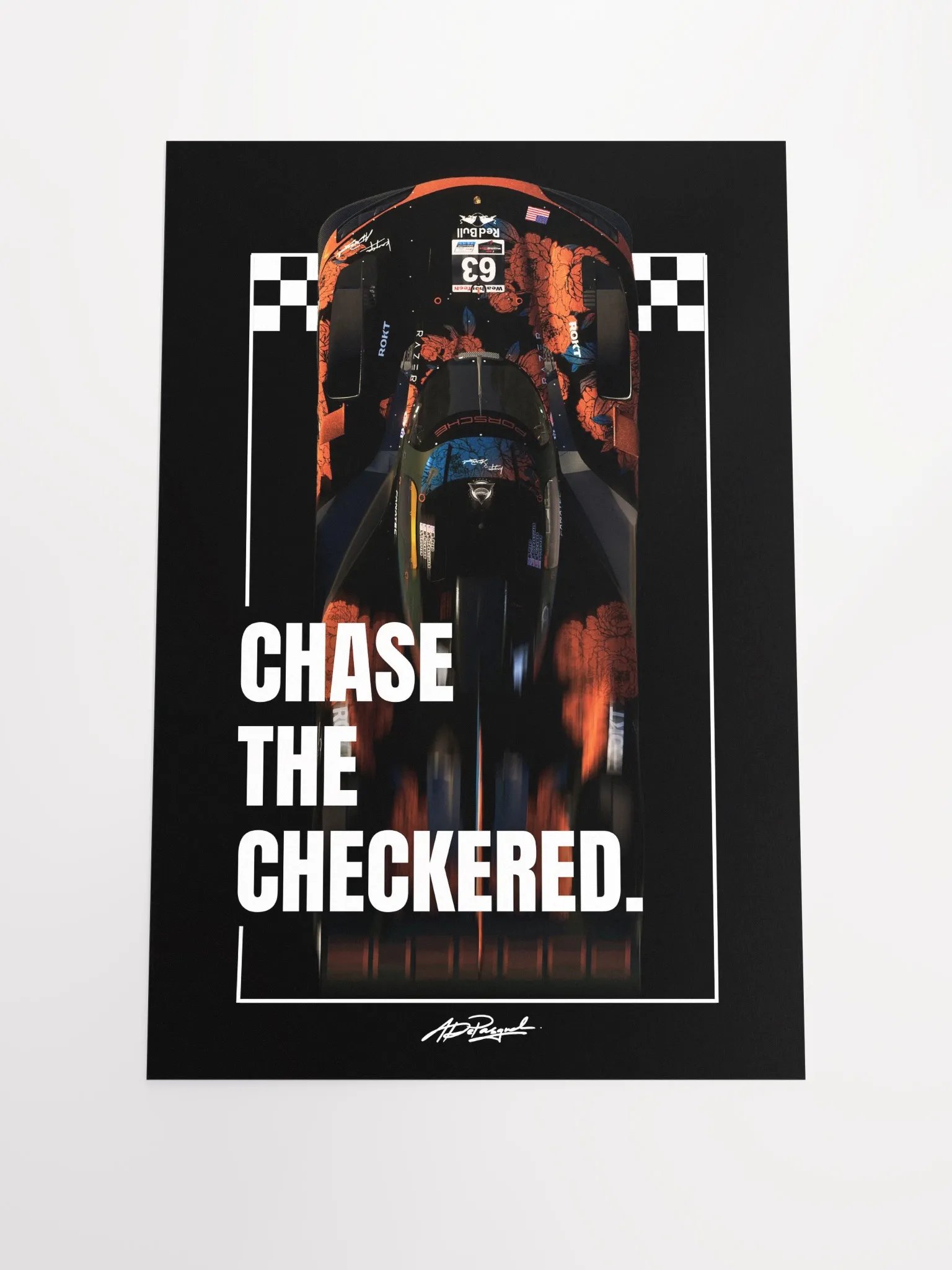 Chase the Checkered Poster product image (1)