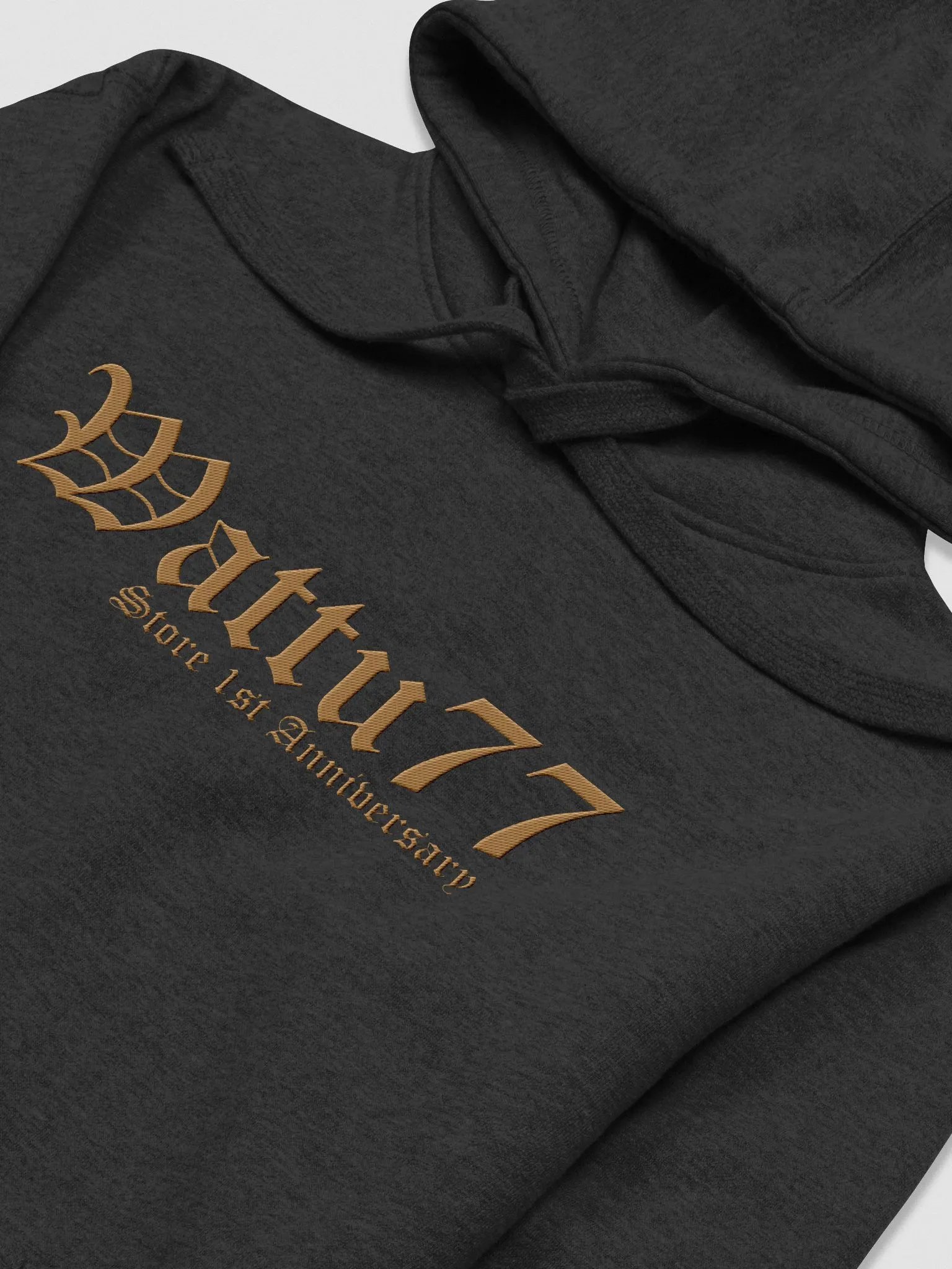 Wattu77 Store 1-year Anniversary Hoodie (limited embroidered) product image (33)