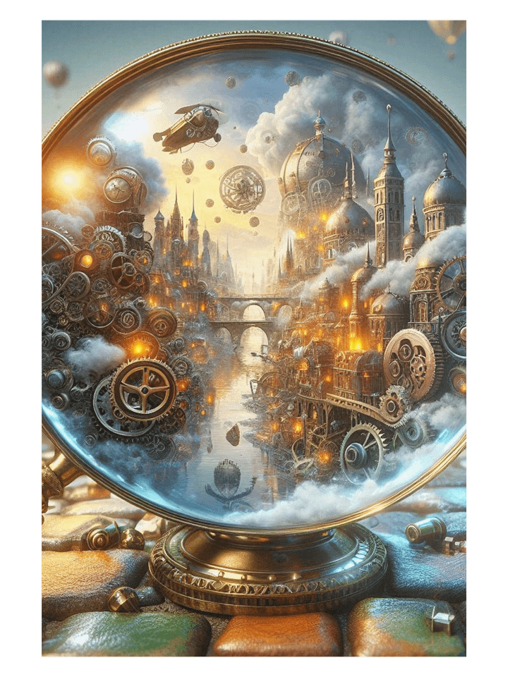 Looking Through a Magnifying Glass Enhanced Matte Paper Poster product image (6)
