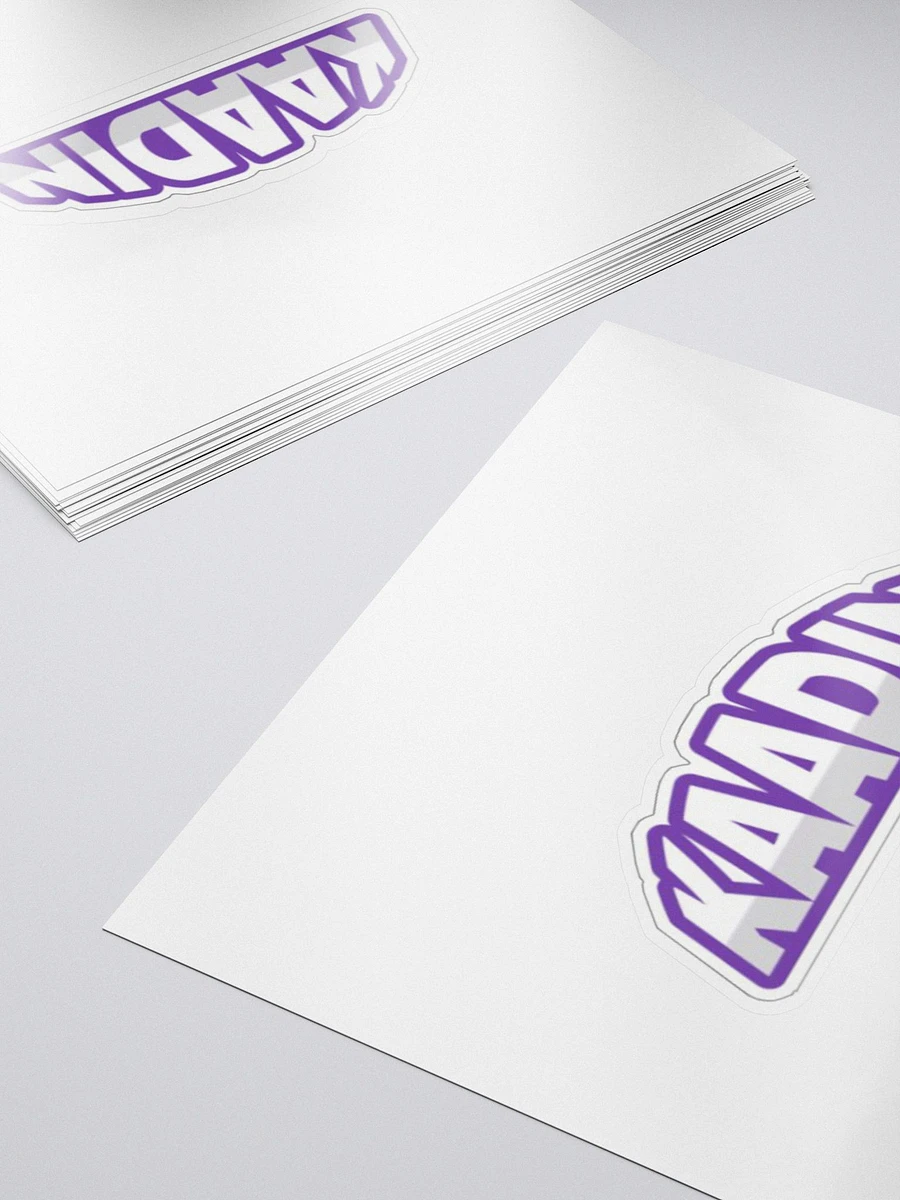 Kaadin - Purple and White Sticker product image (5)