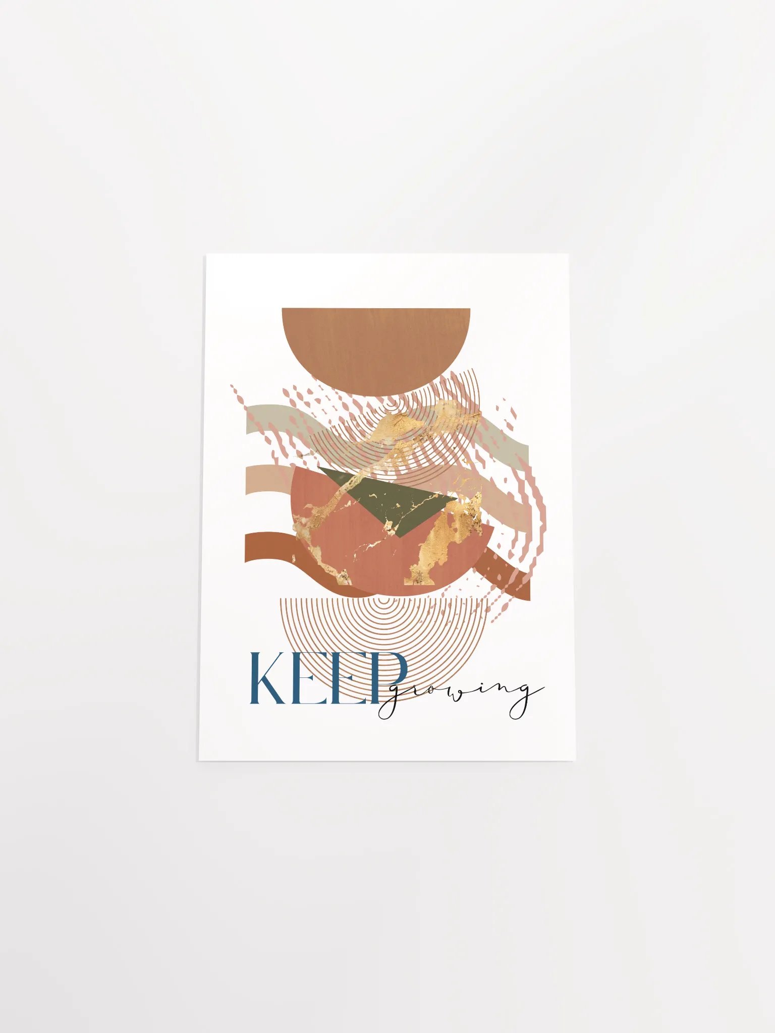 'Keep Growing' Abstract Print #3 product image (8)