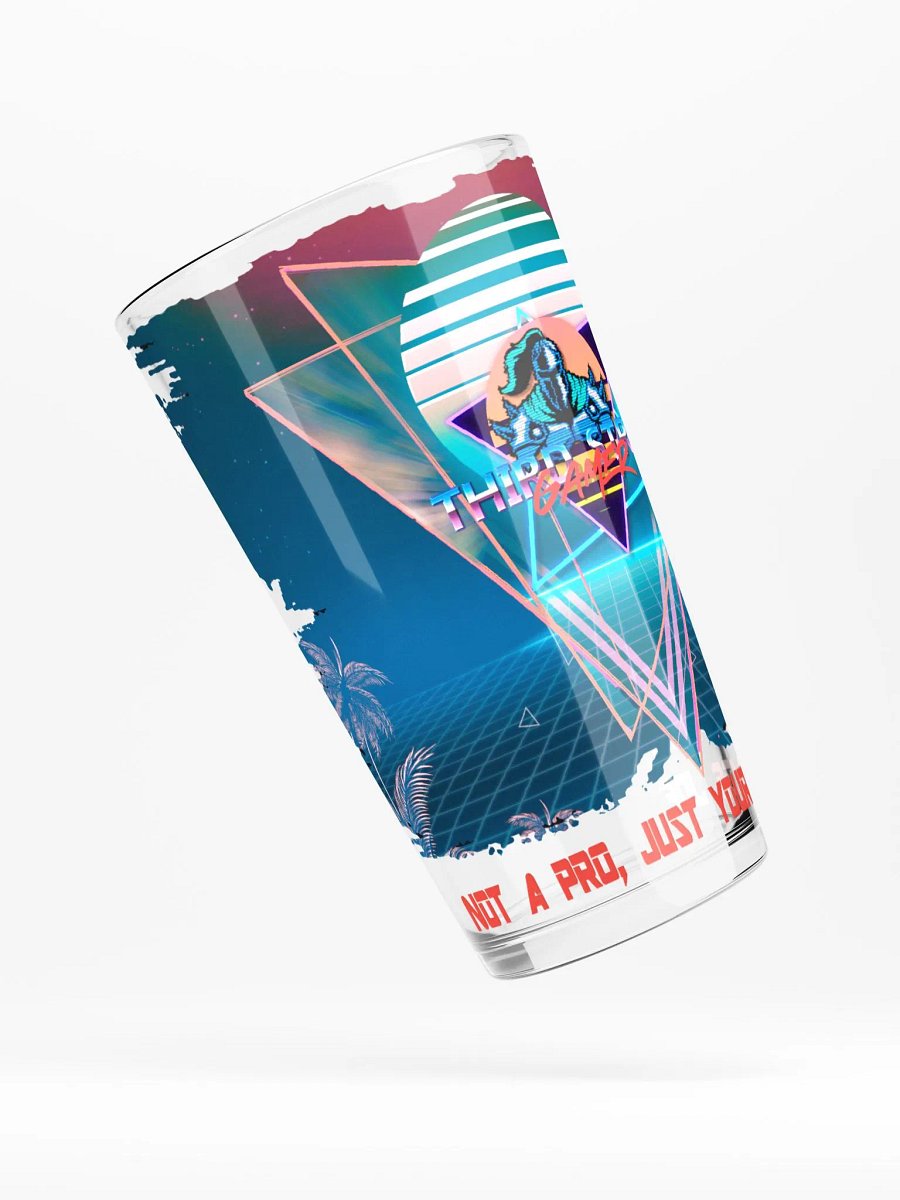 Third String Gamer Drinking Glass product image (4)