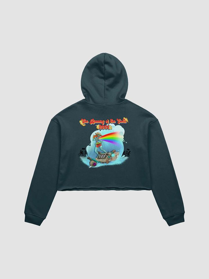 Running of the Trolls Crop Hoodie product image (1)
