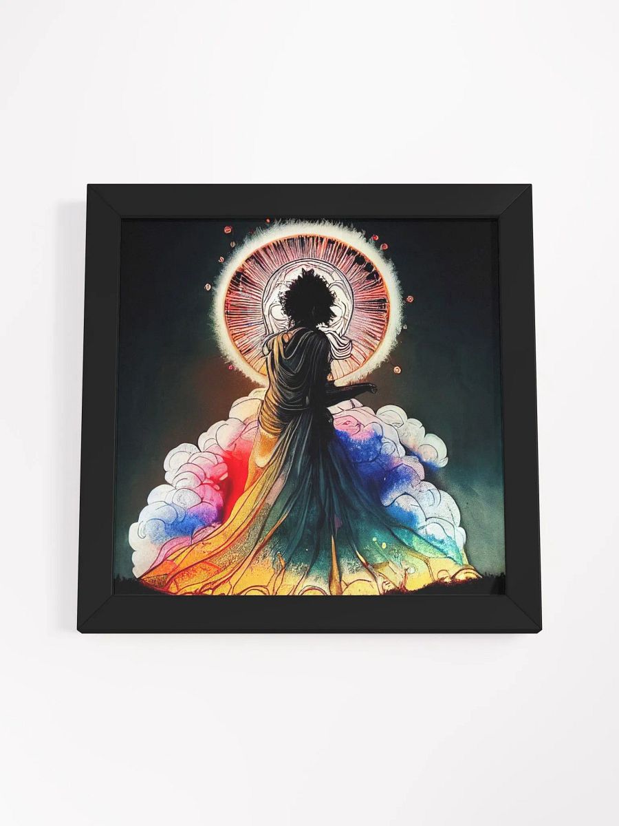 Eco-Friendly Ayous Wood Framed Matte Poster product image (21)