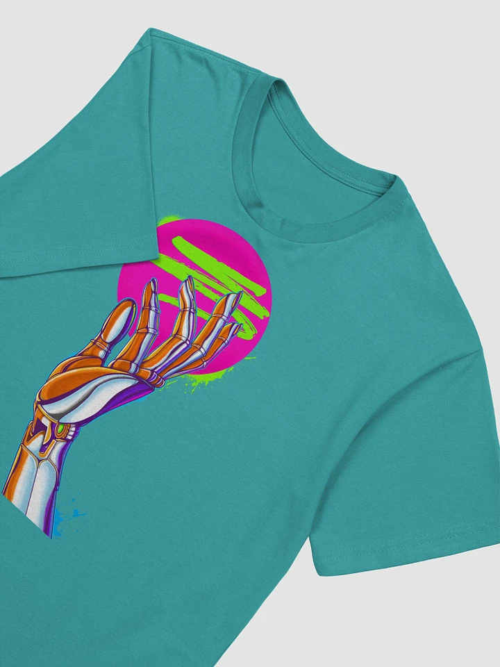 Chrome Dreams Synthwave Hand Drawn T-Shirt product image (1)