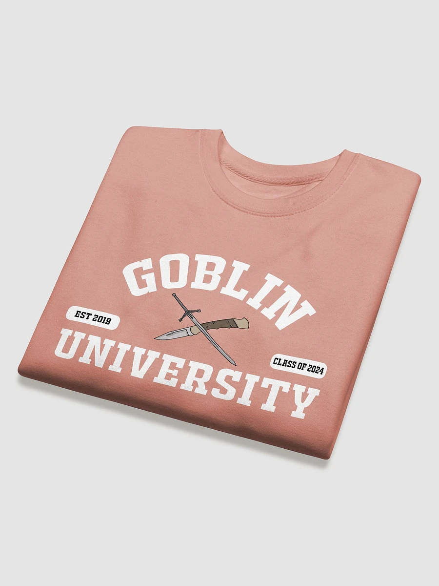 Goblin University Longsleeve Sweatshirt White product image (16)