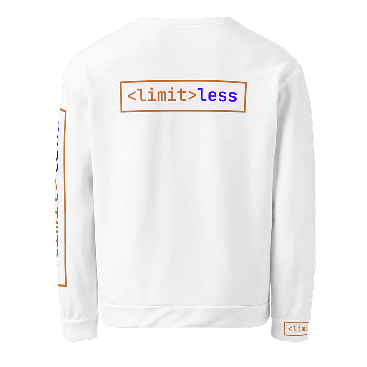 Limitless Code Monkey Sweatshirt | Heavyweight Unisex Fit – Geekwear for Wild Programmers product image (2)