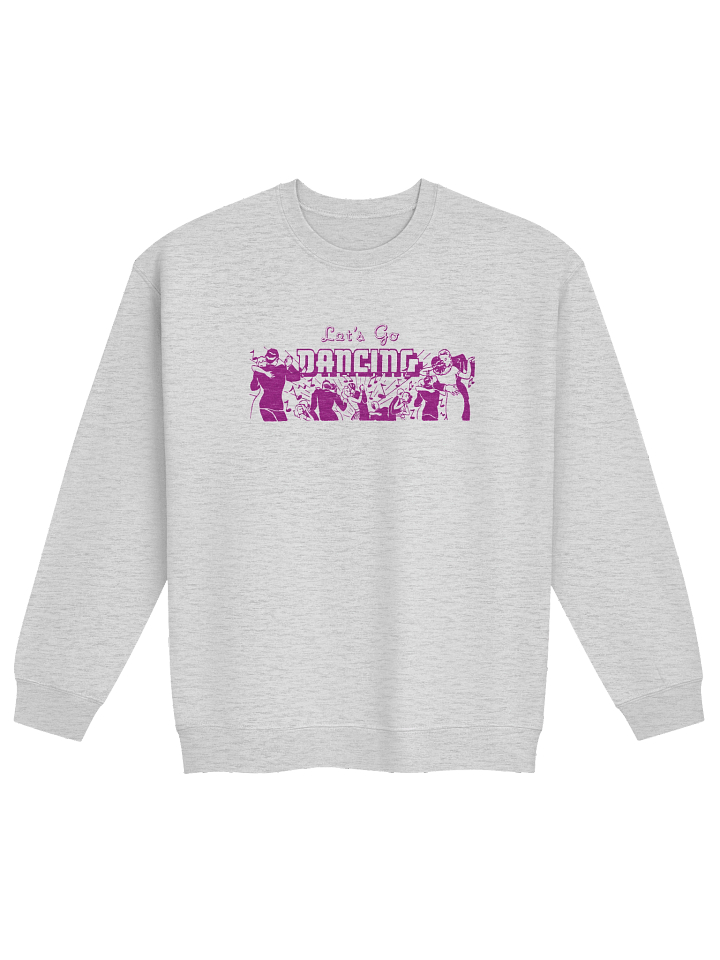 'Let's Go Dancing' Sweatshirt — Light product image (1)
