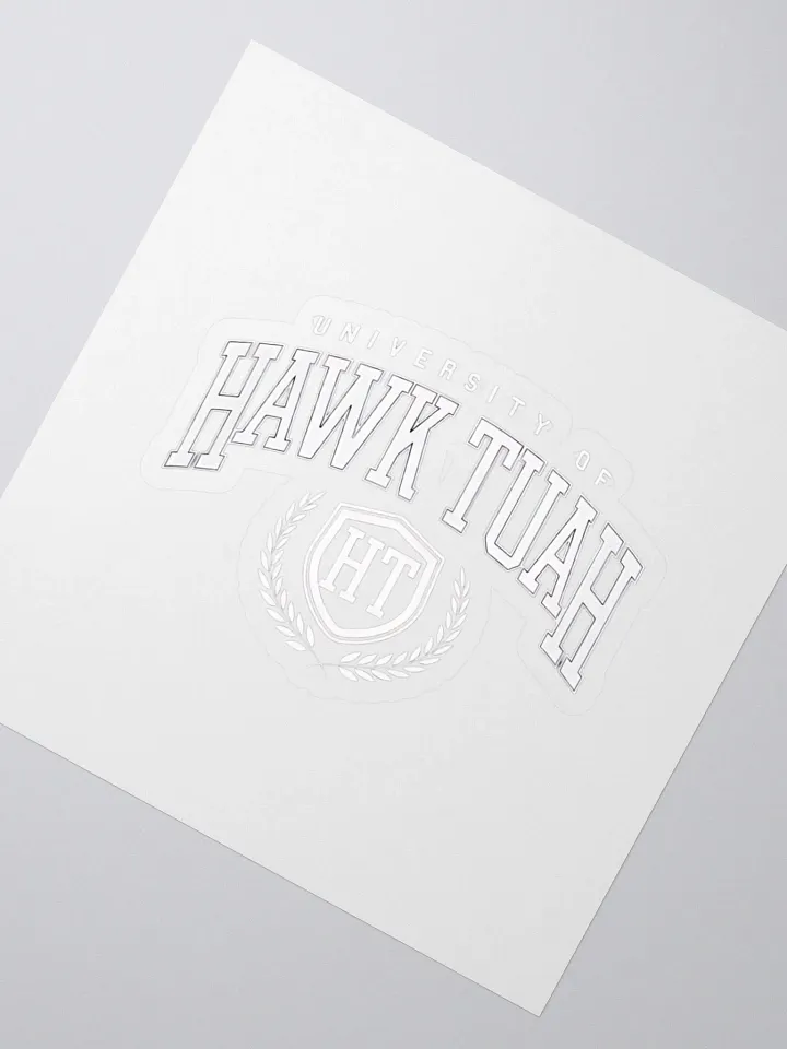 Hawk Tuah University Kiss Cut Stickers product image (2)