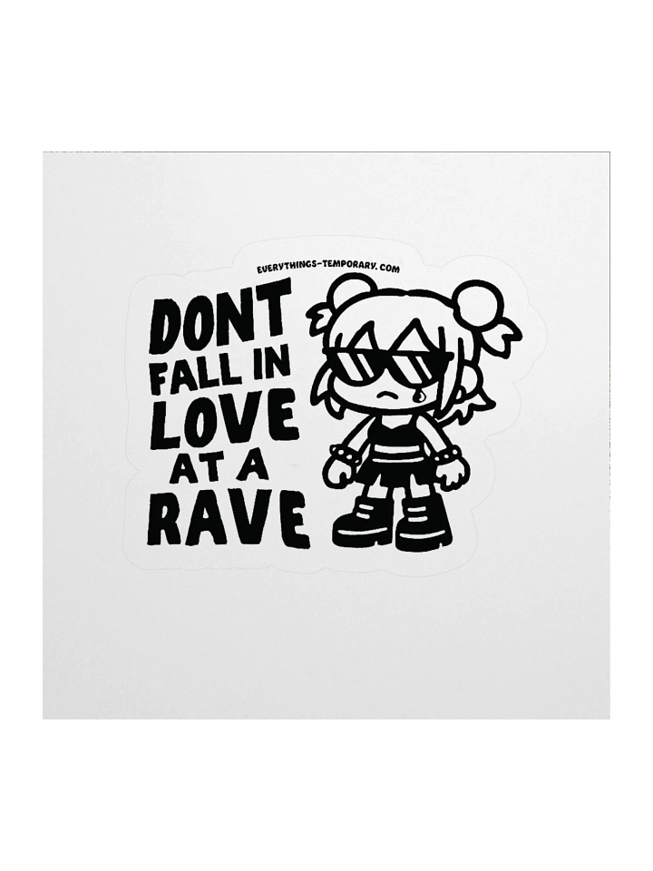 Rave Love Sticker product image (1)
