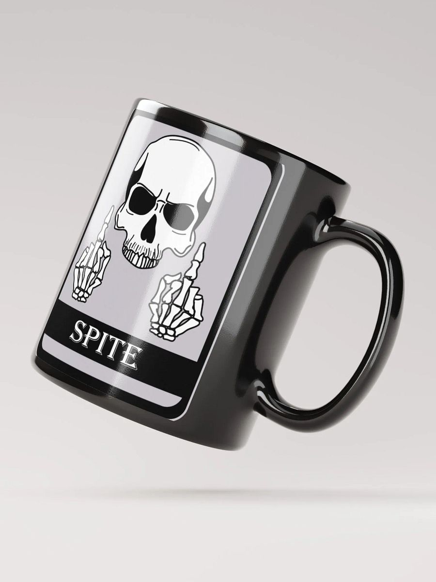 Black Living out of Spite Mug product image (5)