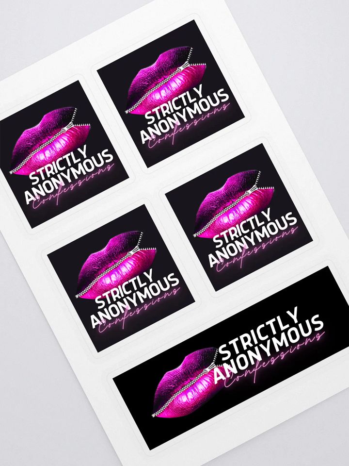 Strictly Anonymous Stickers product image (1)