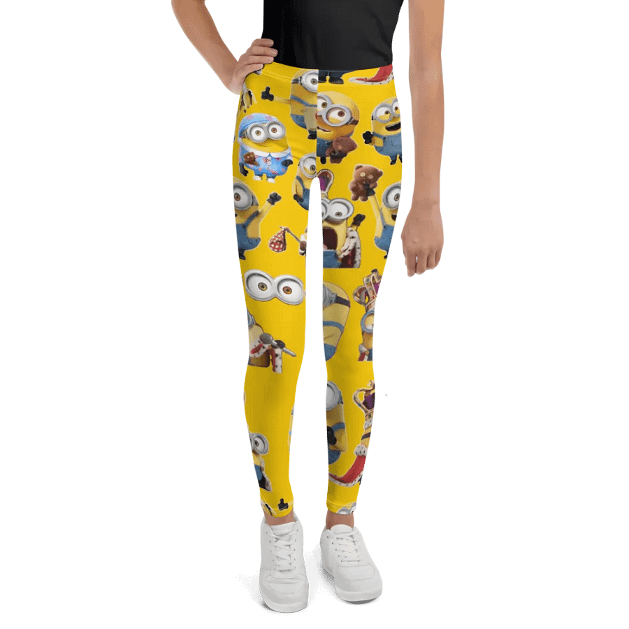 Kids Leggings – Minions Print for Playful & Fun Style product image (1)
