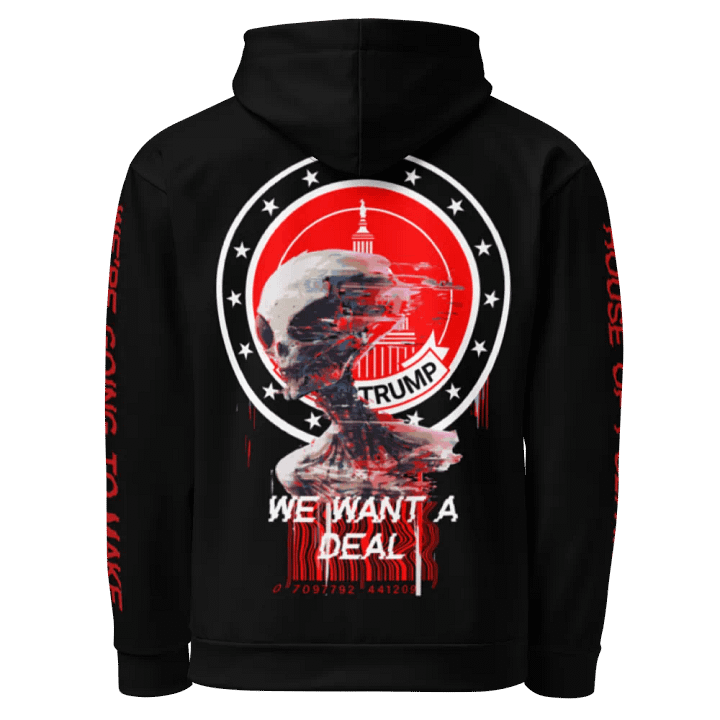 The Trump Extraterrestrial Deal Unisex Hoodie product image (1)