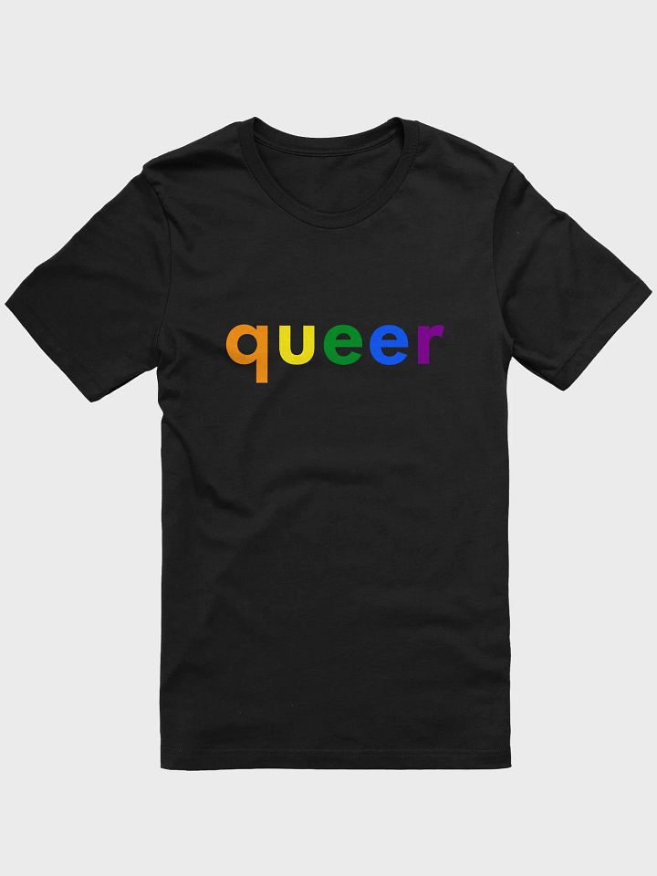 simple queer t-shirt product image (1)