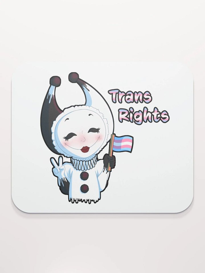 Pierrot Trans Rights Mouse Pad product image (2)