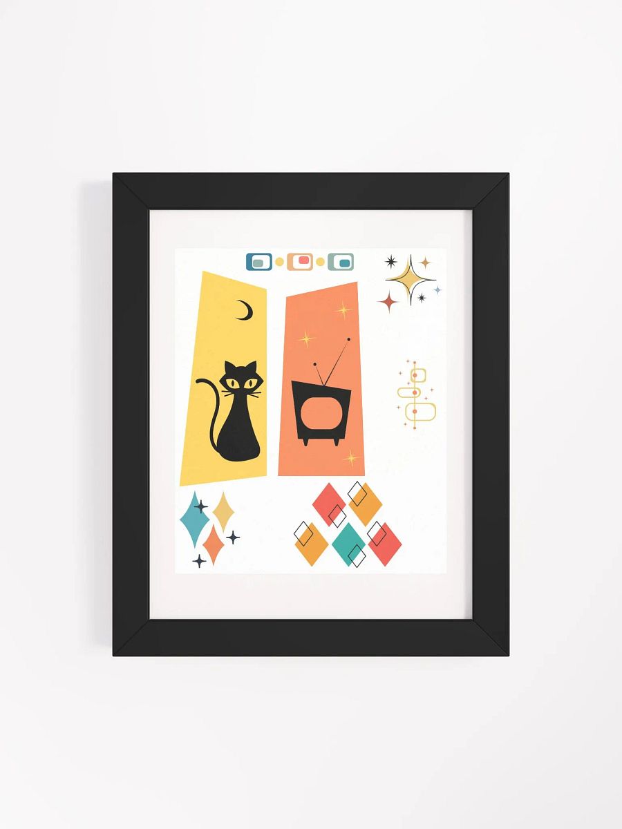 Vibrant Ayous Wood Framed Matte Poster product image (42)