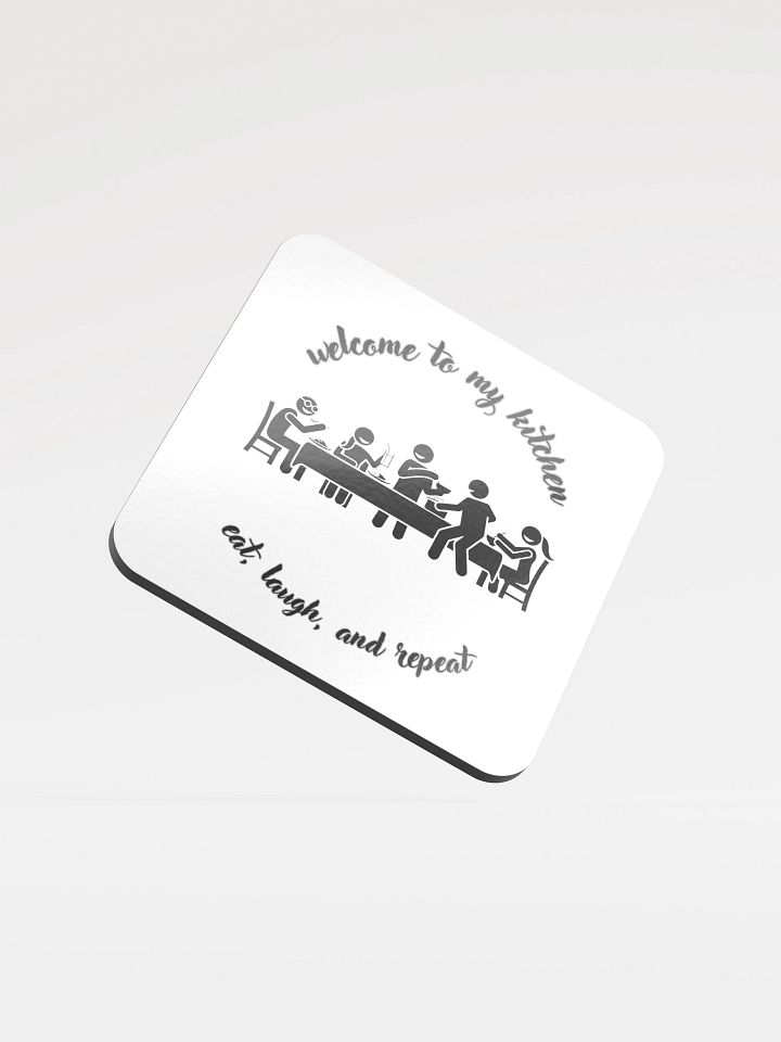 Glossed Cork Coaster - Eco-Friendly Minimalist Design product image (1)