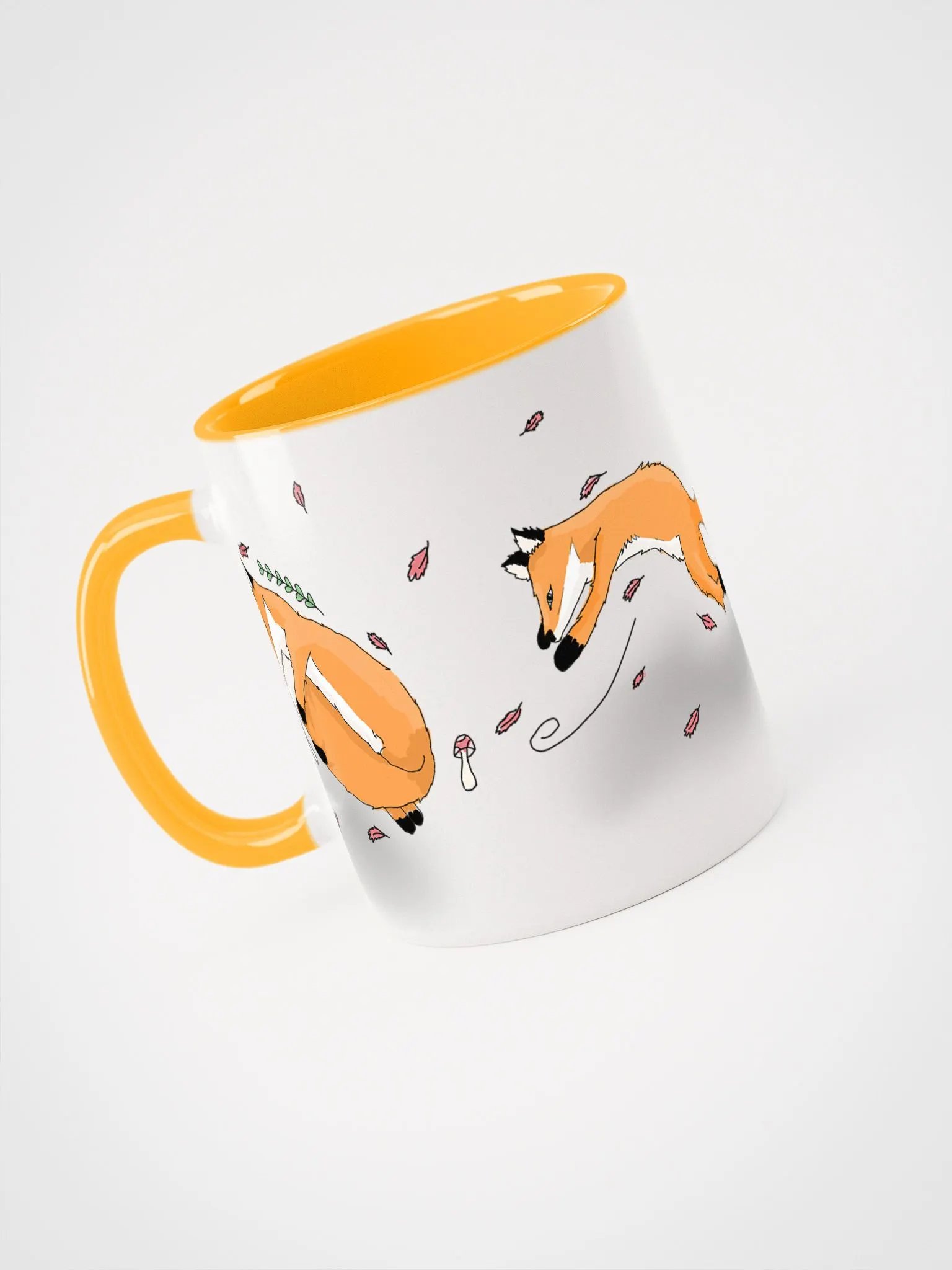 Whimsical Fox Trio Ceramic Mug product image (12)