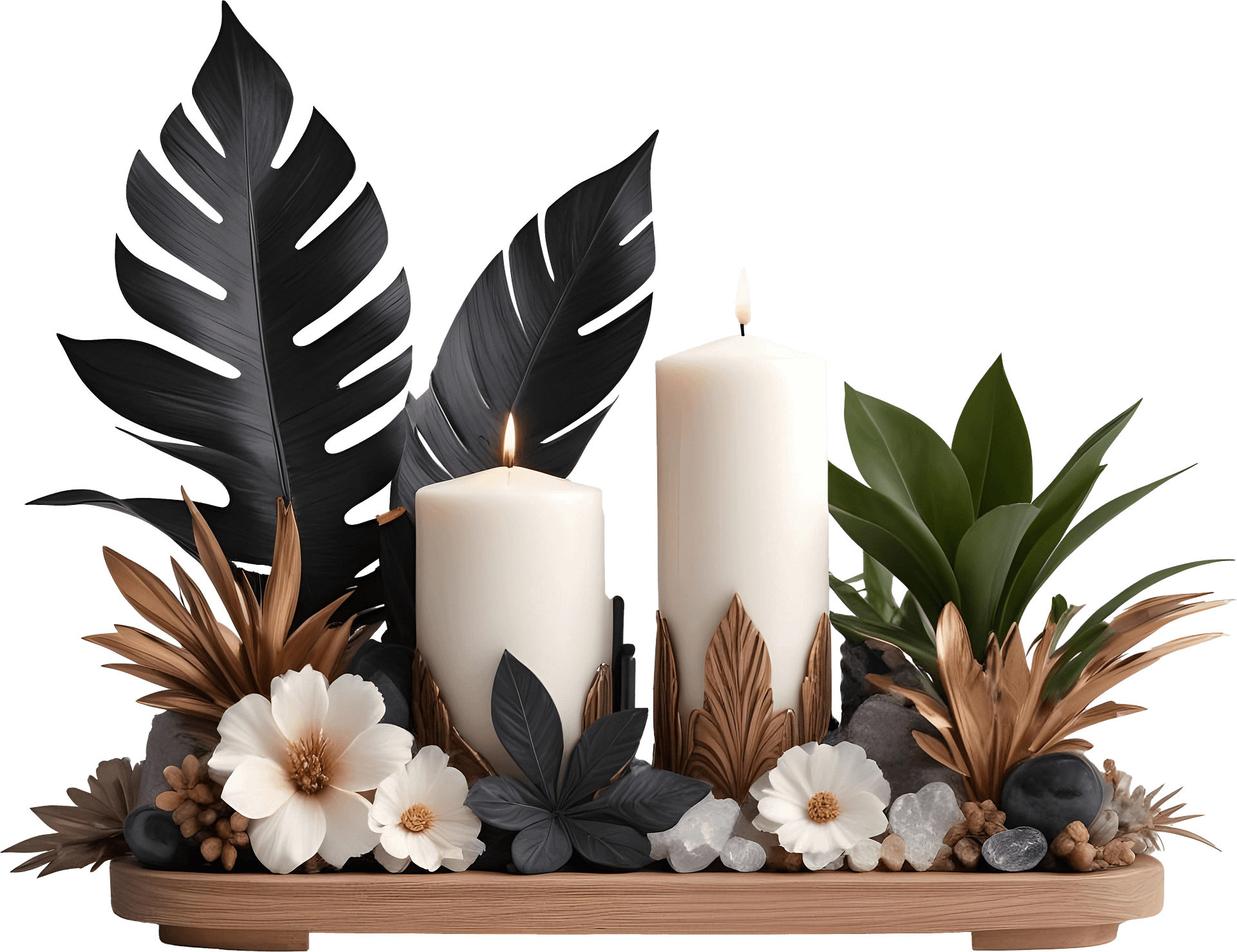 Collection: Dream of Eternity – Art Deco Candle Arrangement product image (1)