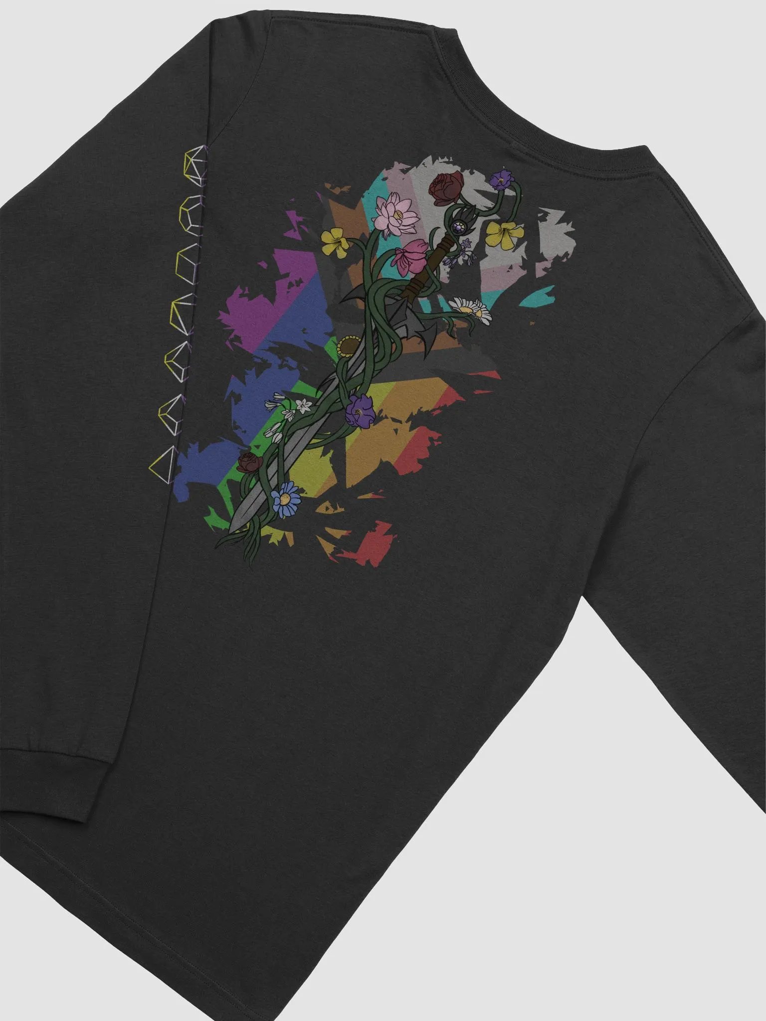 DnD Inspired Pride Shirt - Non-Binary product image (4)