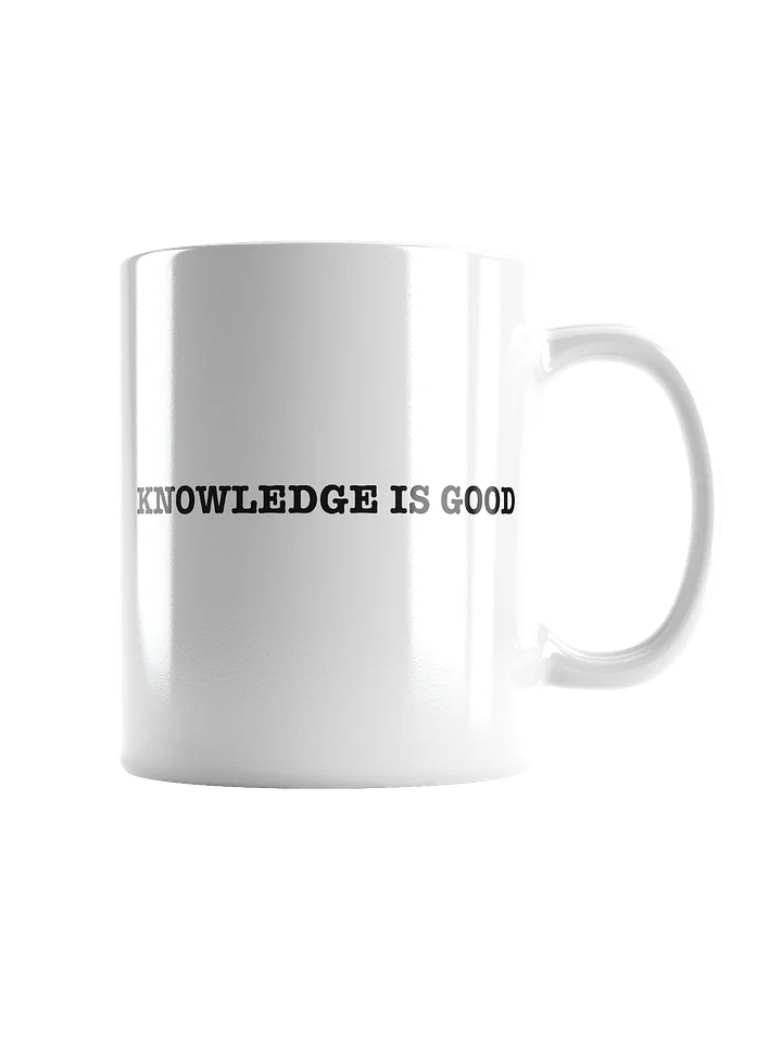 Knowledge is Good Glossy Mug - V2 product image (1)