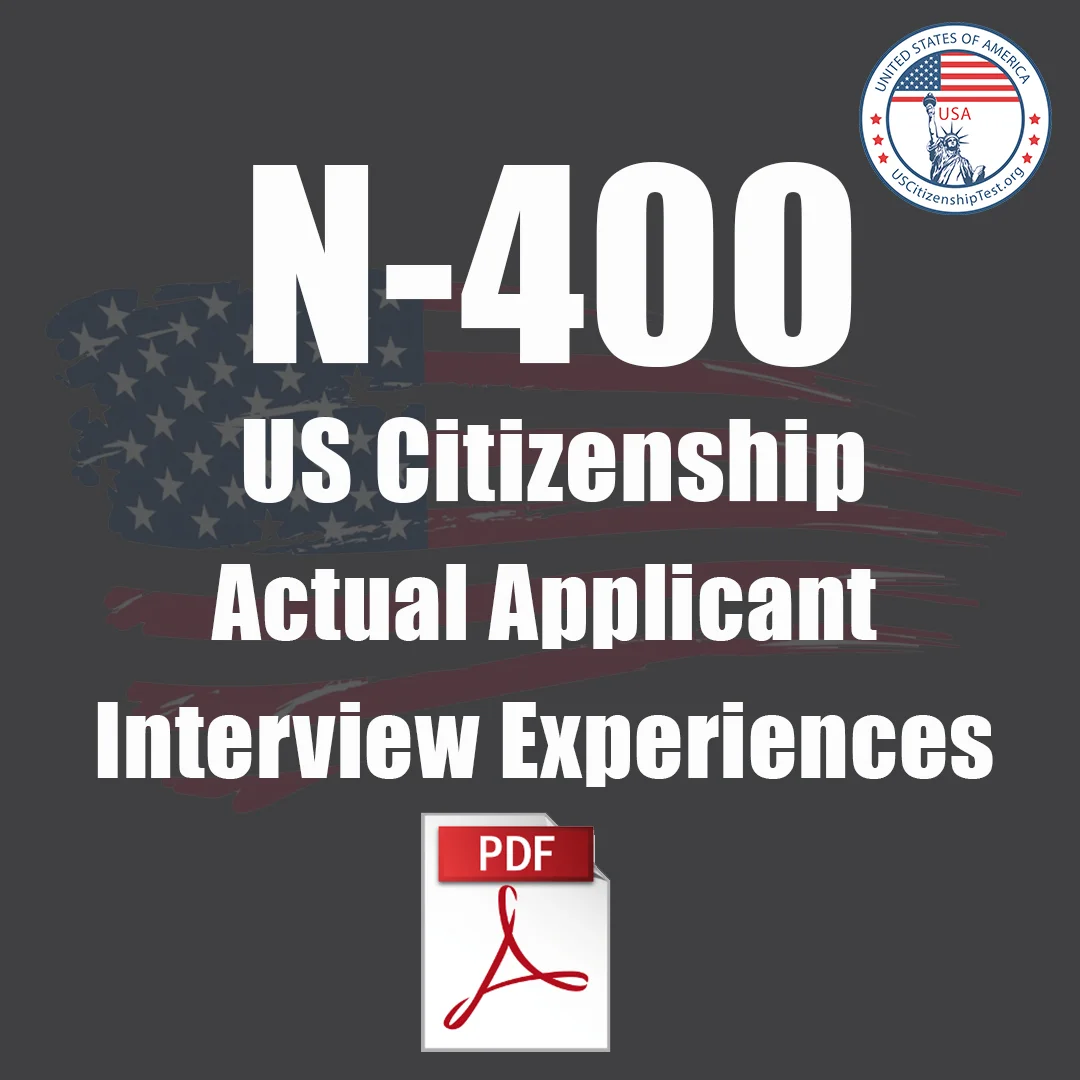 N-400 Interview Experiences from Actual Applicants v11 product image (1)