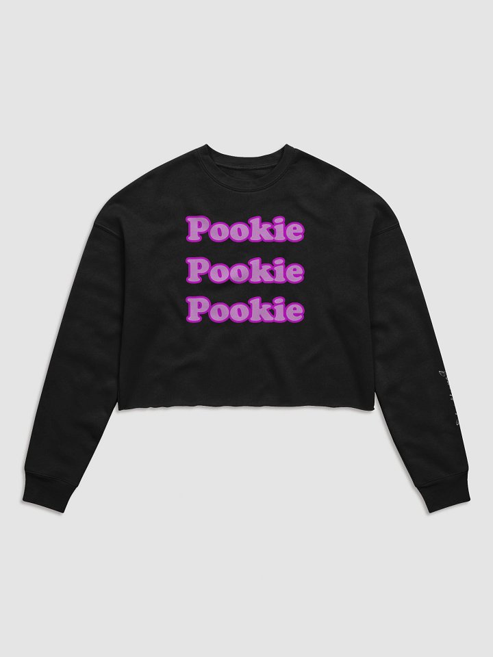 Pookie cropped fleece sweatshirt product image (1)