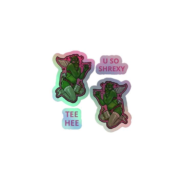 SHREXY CUPID STICKER SHEET LOL product image (1)